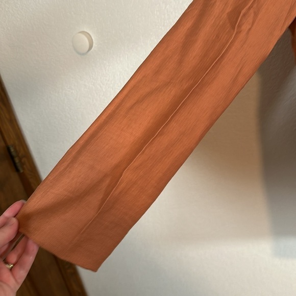 Astr The Label Allegra Oversized Blazer Tera Cotta Size Large - Picture 3 of 9